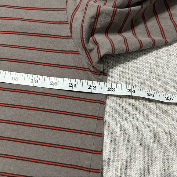 Patagonia Striped Organic Cotton Long Sleeve Polo Pocket Shirt Mens Size Large - Picture 6 of 6